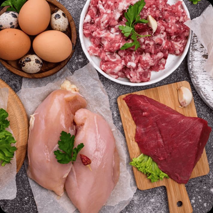 Fresh meat and poultry products for hygienic cold chain logistics
